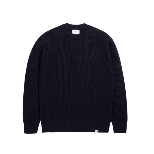 NORSE PROJECTS - Roald Wool Cotton Rib Sweater