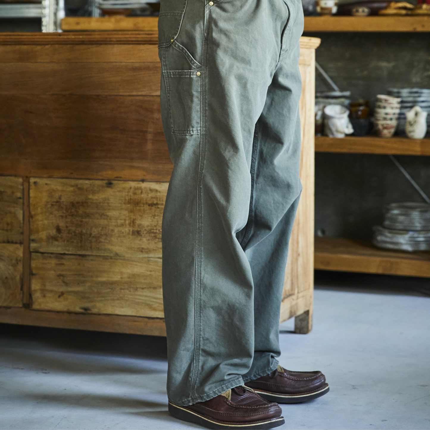 ORSLOW - Dad's Fit Painter Pants