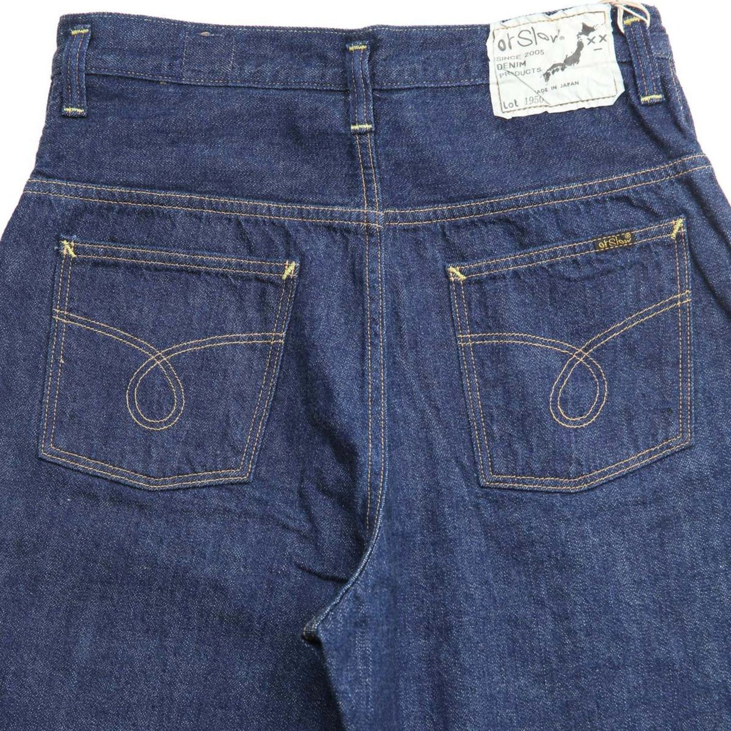 ORSLOW - W' High Waist Selvedge Jeans