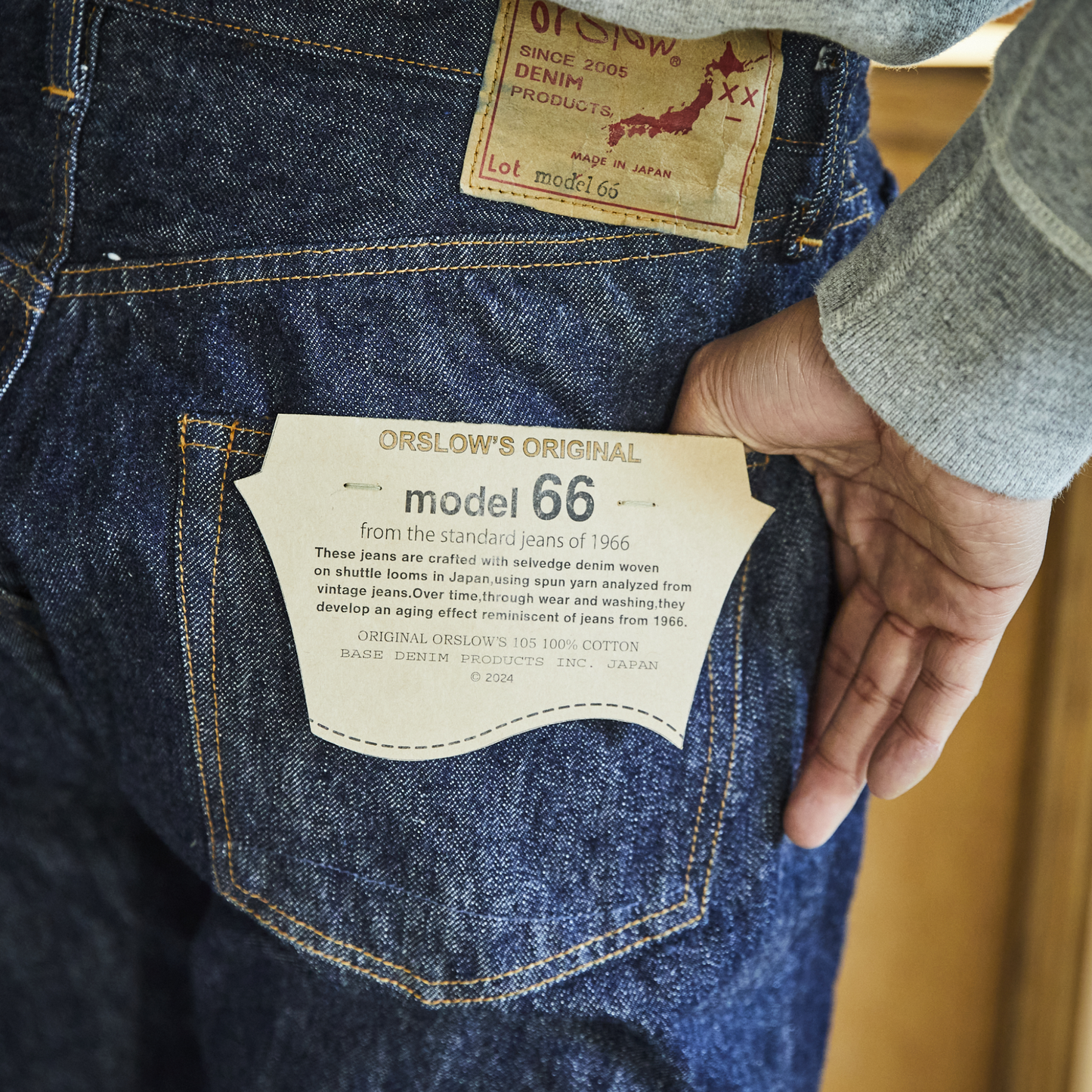 ORSLOW - Model 66 1966's Standard Denim Pants