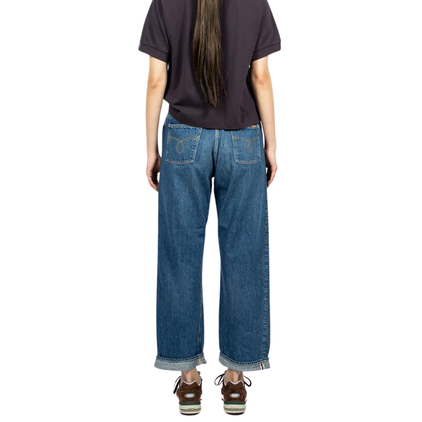 ORSLOW - W' High Waist Selvedge Denim Pants Used (Jasmin)