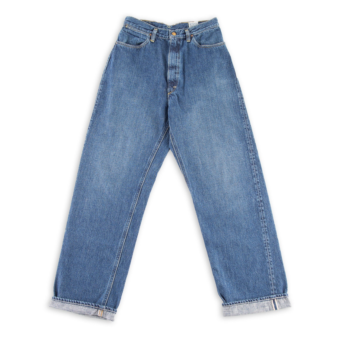 ORSLOW - W' High Waist Selvedge Denim Pants Used (Jasmin)