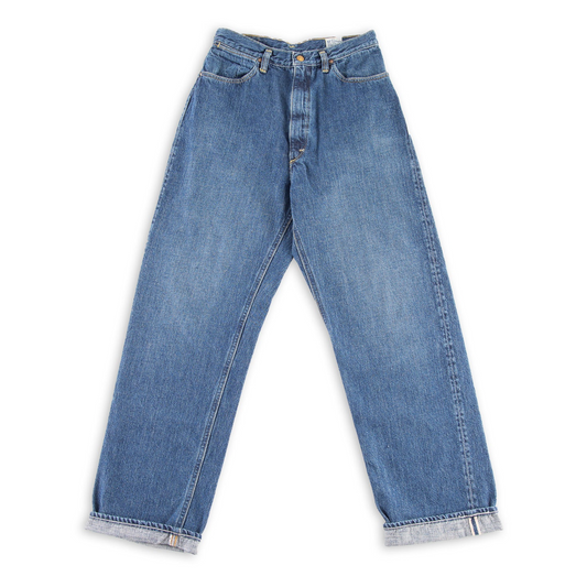 ORSLOW - W' High Waist Selvedge Denim Pants Used (Jasmin)