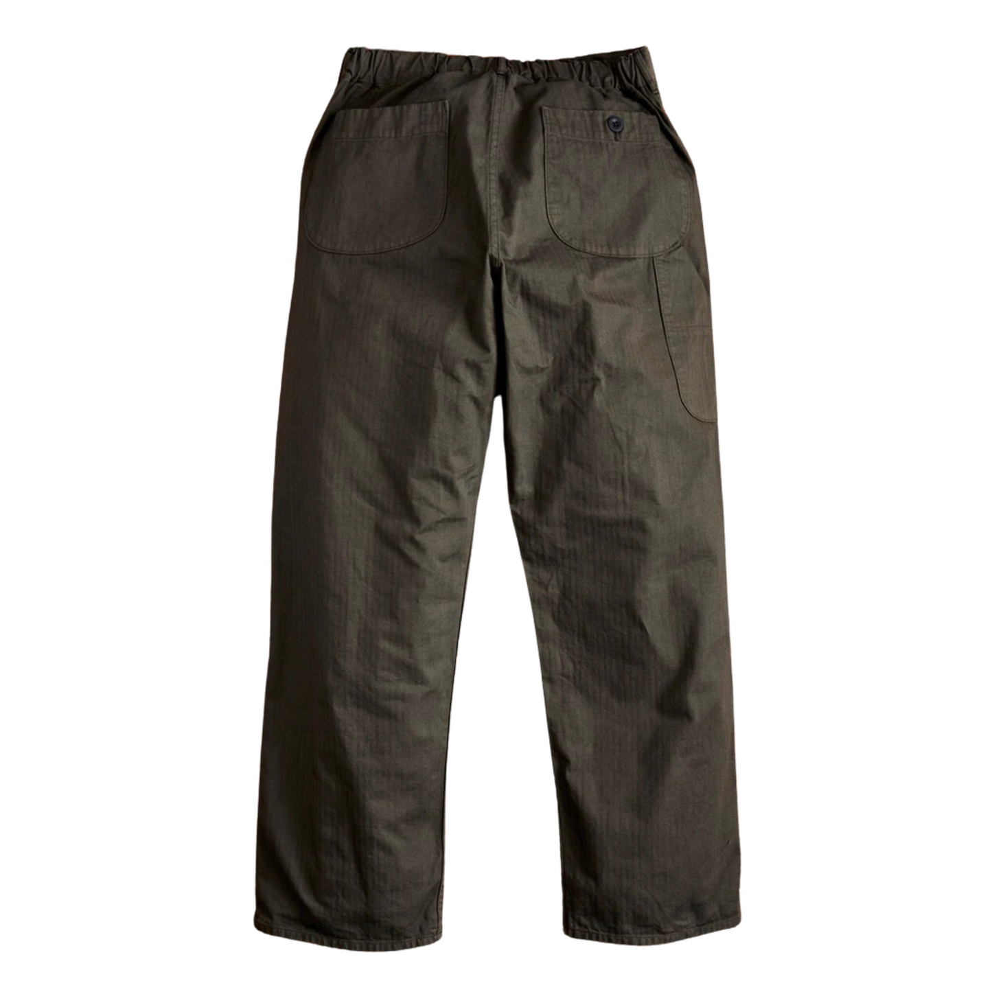 ORSLOW - Wide Fit French Work Pants Coffe Brown