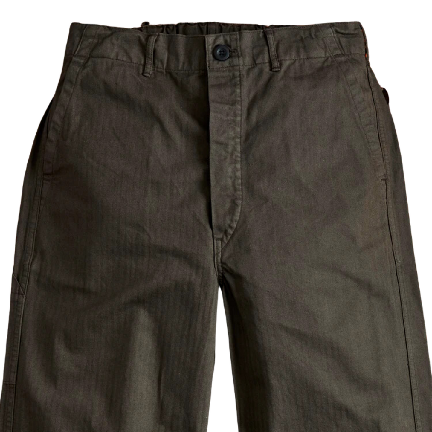 ORSLOW - Wide Fit French Work Pants Coffe Brown