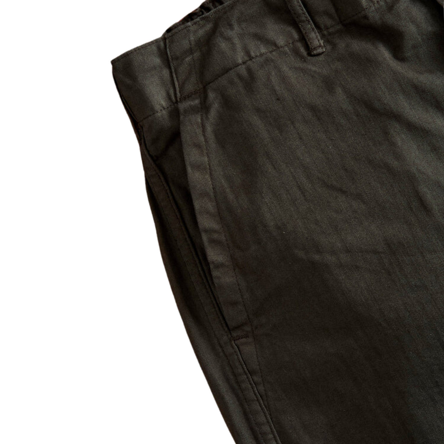 ORSLOW - Wide Fit French Work Pants Coffe Brown