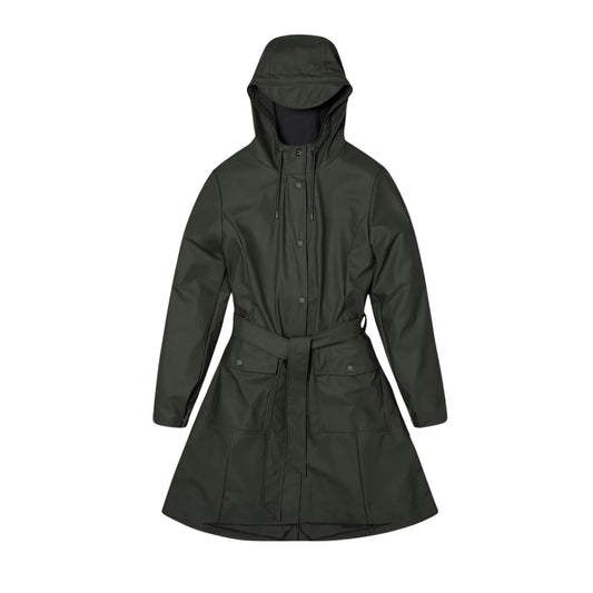 RAINS - W' Curve Long Jacket