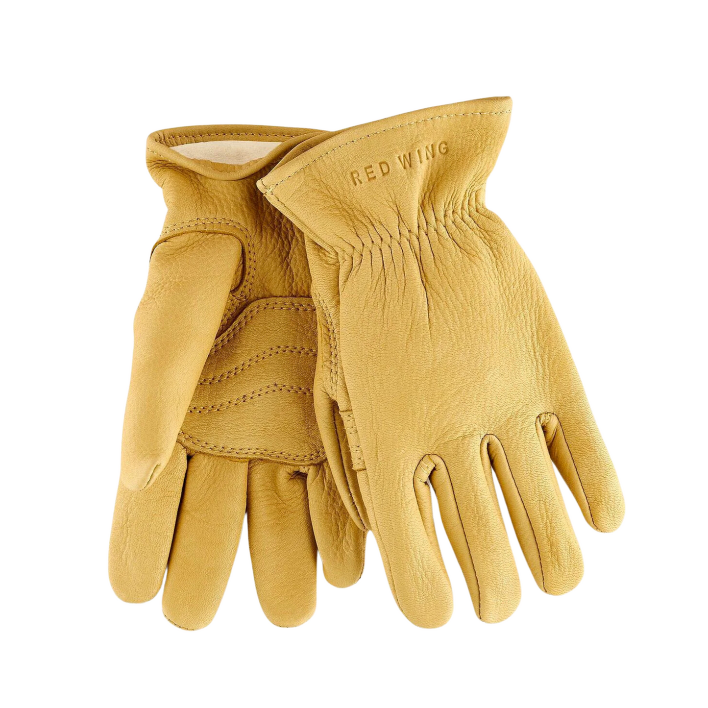 RED WING - Lined Leather Gloves Yellow