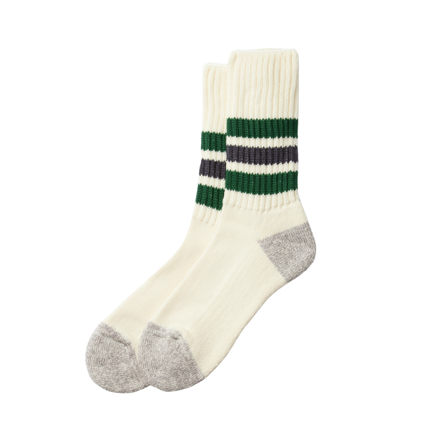 ROTOTO - Coarse Ribbed Oldschool Crew Socks