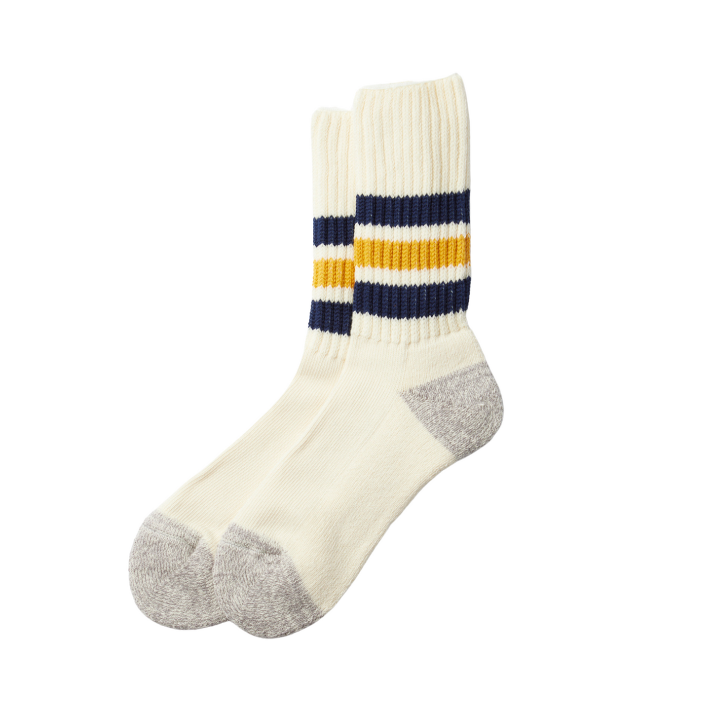 ROTOTO - Coarse Ribbed Oldschool Crew Socks