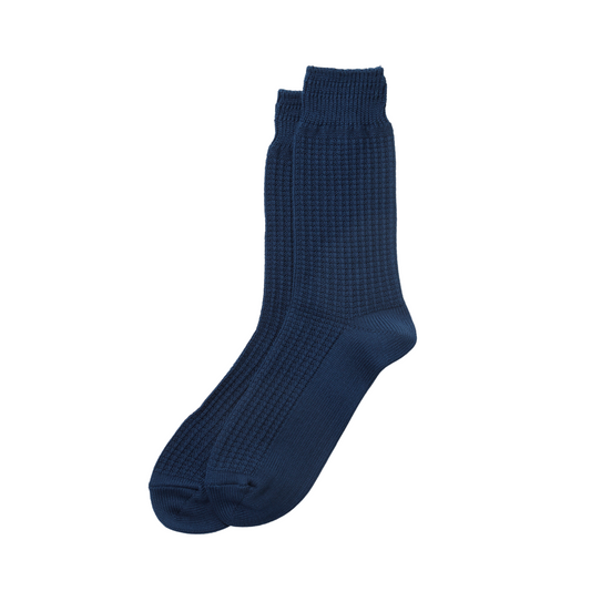 ROTOTO - Cotton Waffle Crew Socks