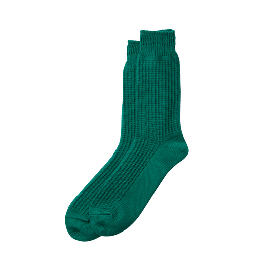 ROTOTO - Cotton Waffle Crew Socks