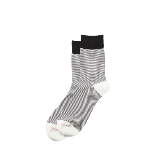 ROTOTO - Fine Stripe Mini Crew Socks