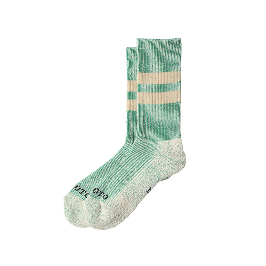 ROTOTO - Pile Stripe Marl Socks