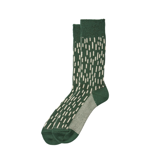 ROTOTO - Rain Drop Crew Socks