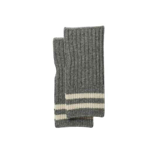 ROTOTO - Stripe Seamless Merino Lambs Hand Warmen