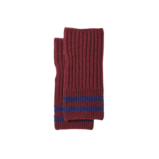 ROTOTO - Stripe Seamless Merino Lambs Hand Warmen