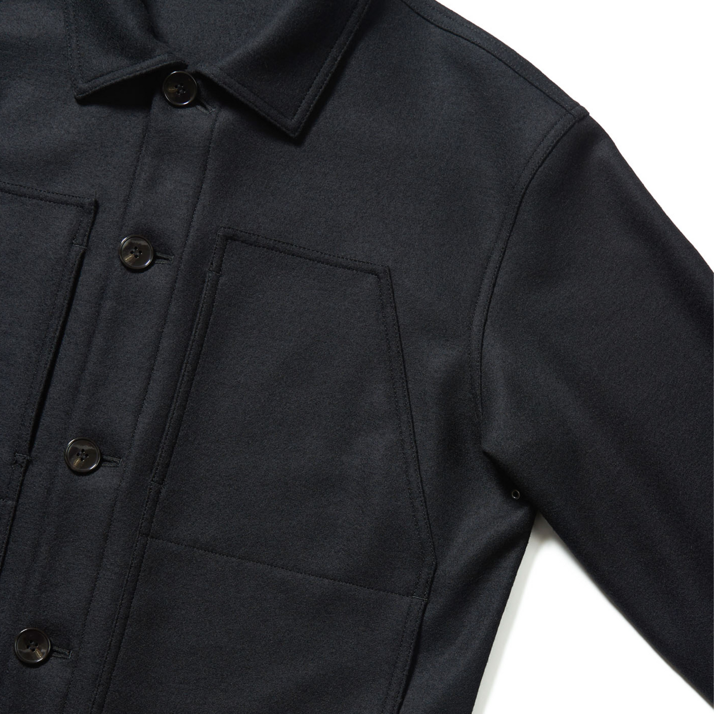 SOPHNET.- Hard Melton CPO Blouson Jacket