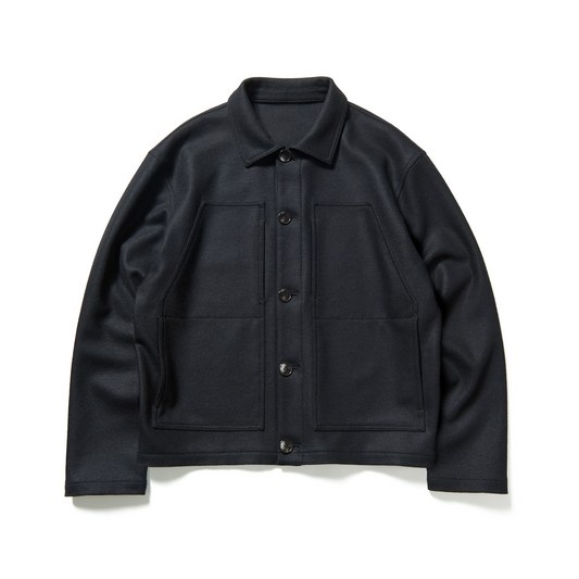 SOPHNET.- Hard Melton CPO Blouson Jacket