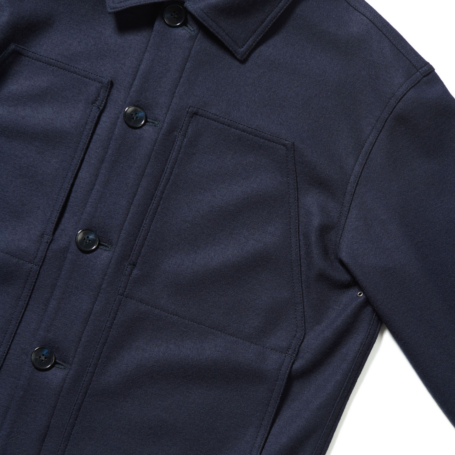 SOPHNET.- Hard Melton CPO Blouson Jacket