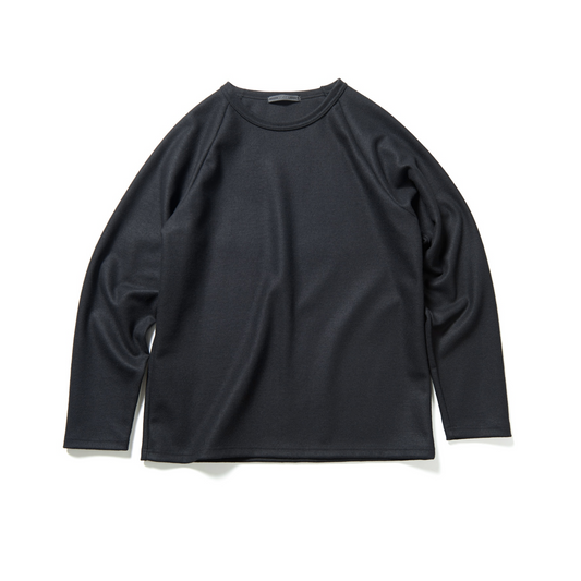 SOPHNET.- Hard Melton Essential Raglan L/S Tee