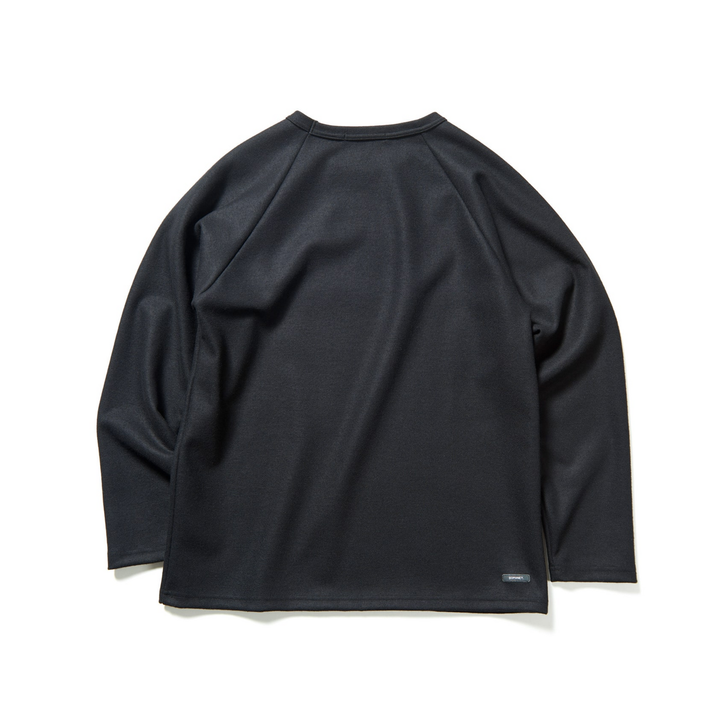 SOPHNET.- Hard Melton Essential Raglan L/S Tee