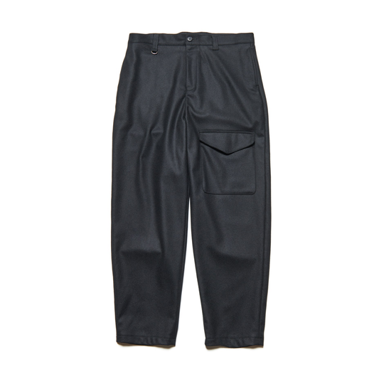 SOPHNET. - Light Melton Wool Royal Navy Pants
