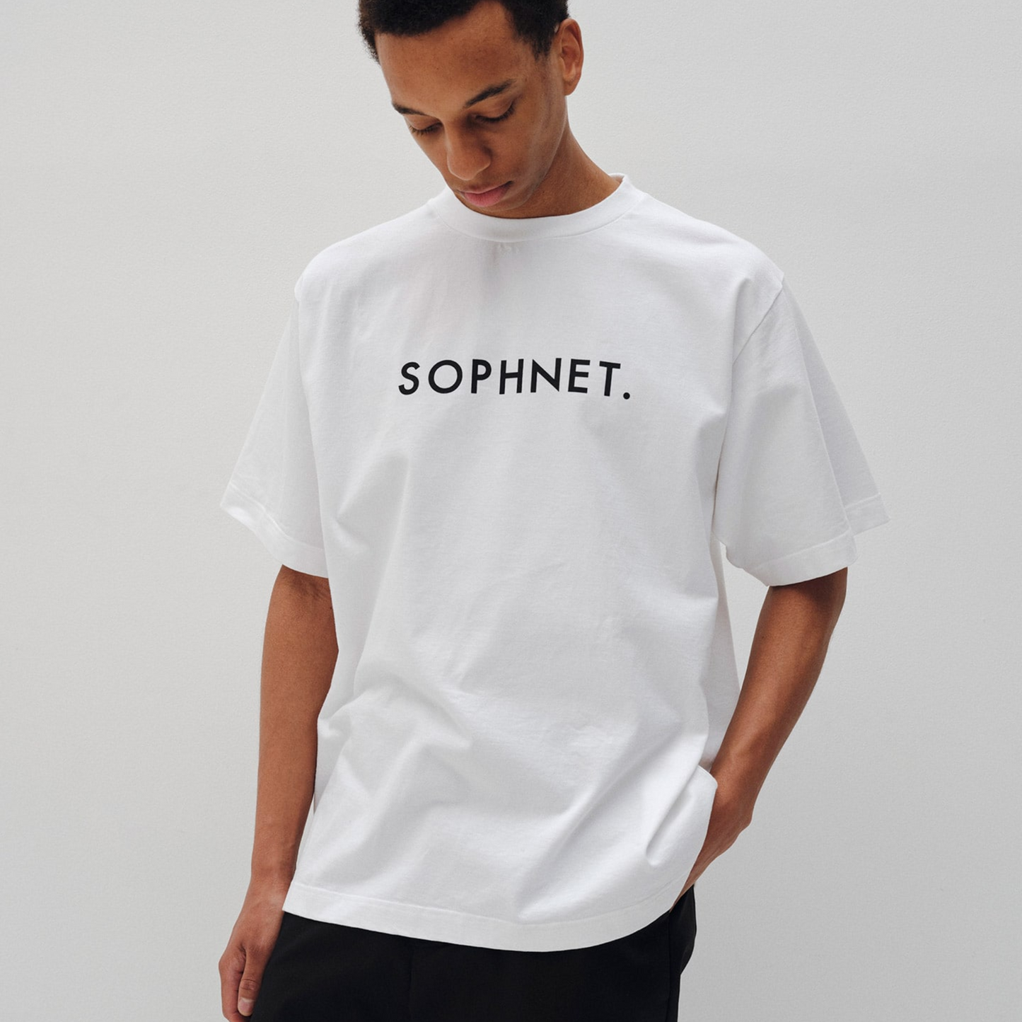 SOPHNET.- Logo Wide Tee