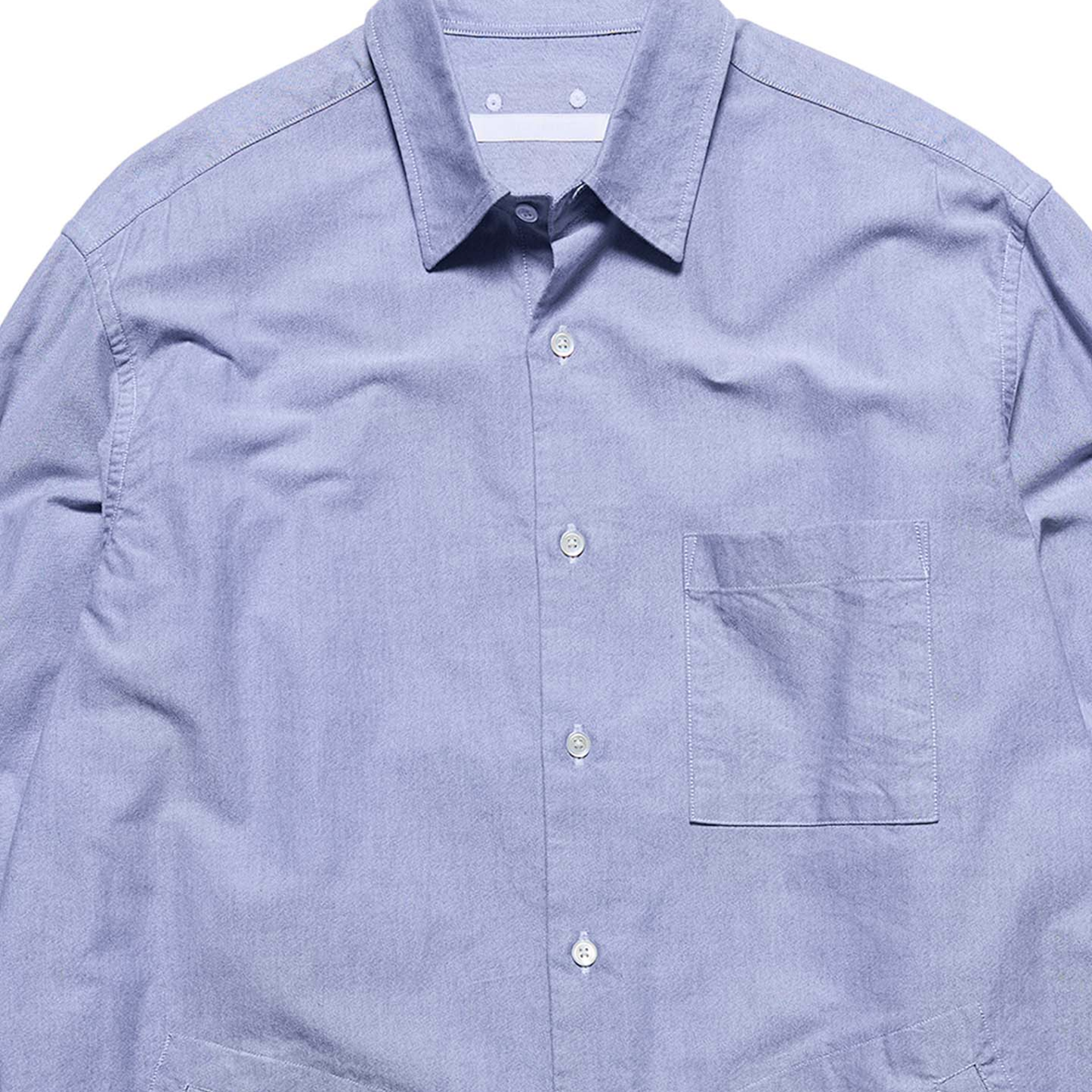 SOPHNET. - Ribbed Regular Collar Shirt