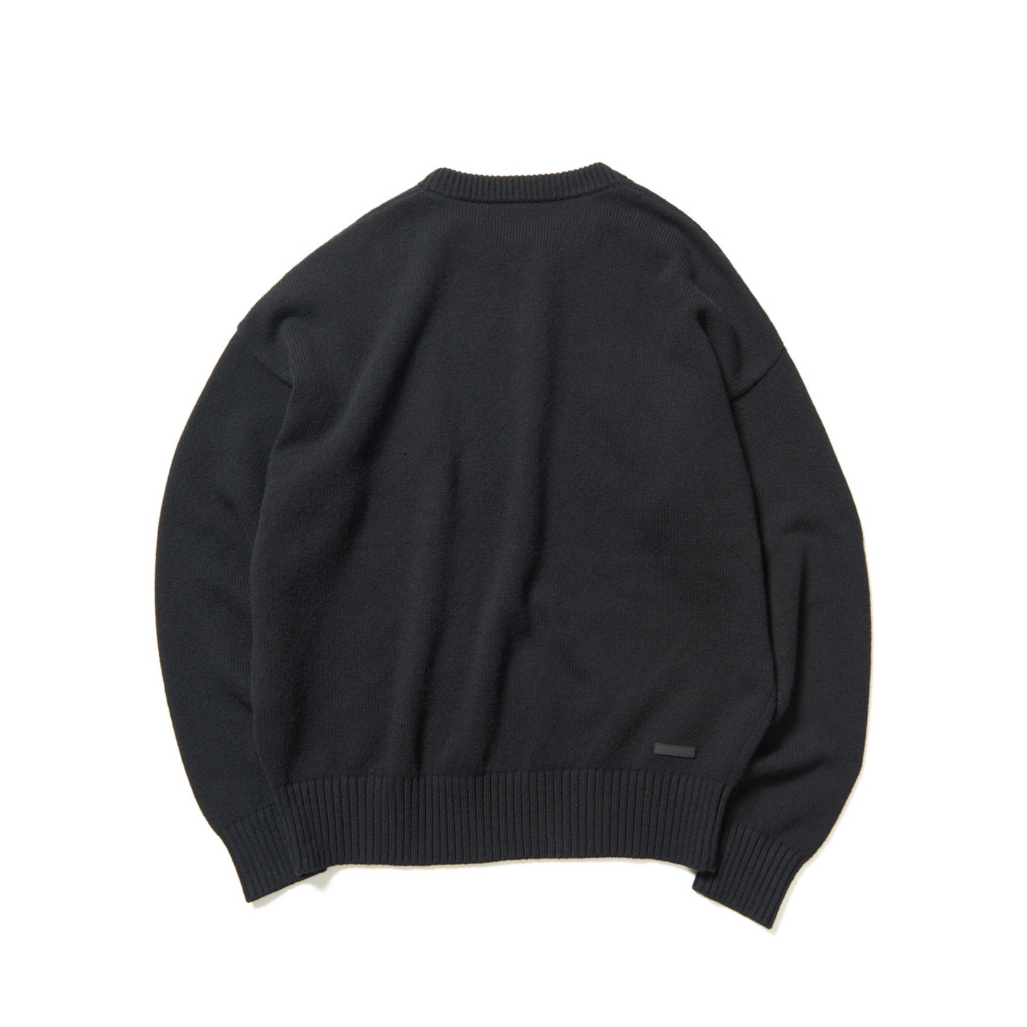 SOPHNET.- Wool Cashmere Oversized Crewneck Knit