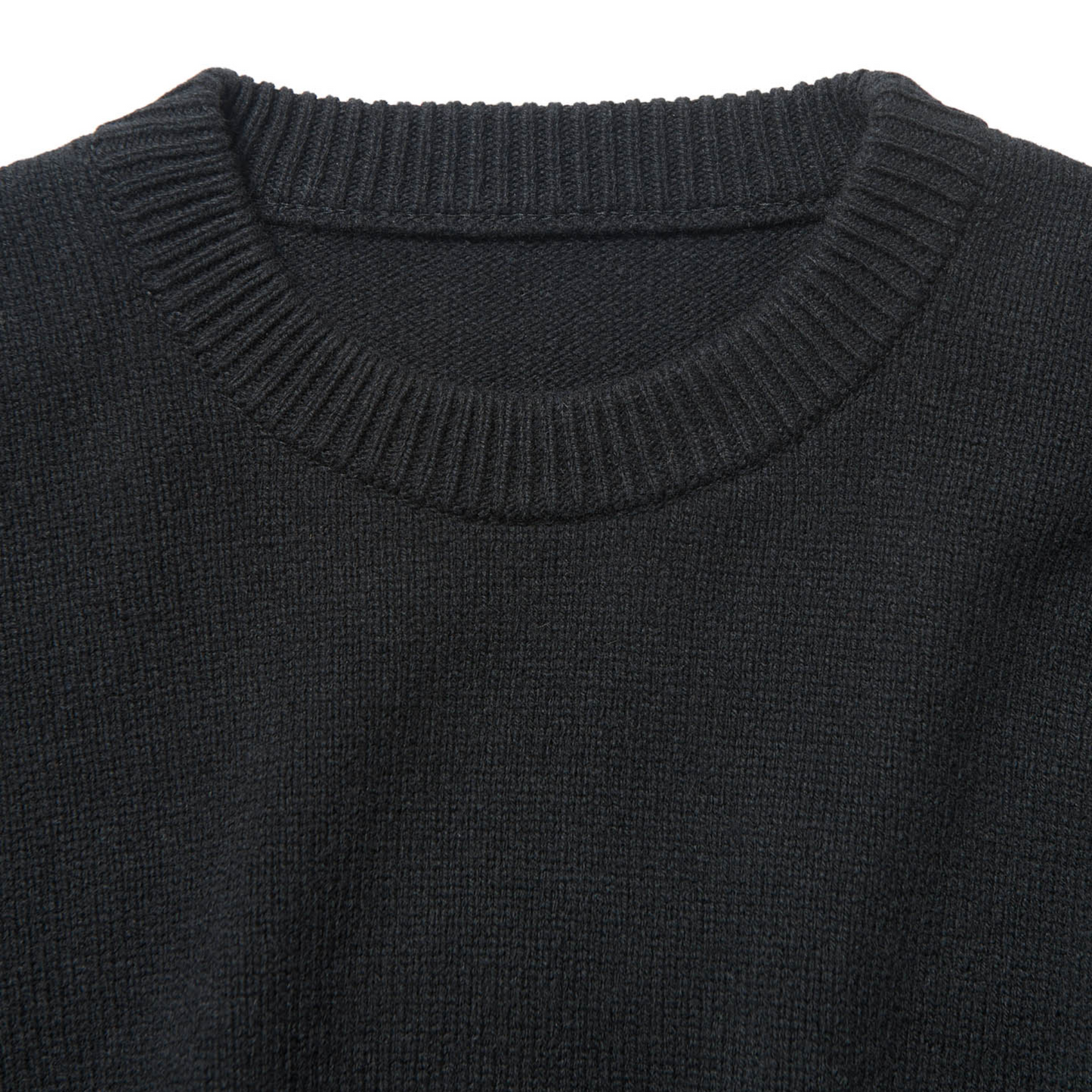 SOPHNET.- Wool Cashmere Oversized Crewneck Knit