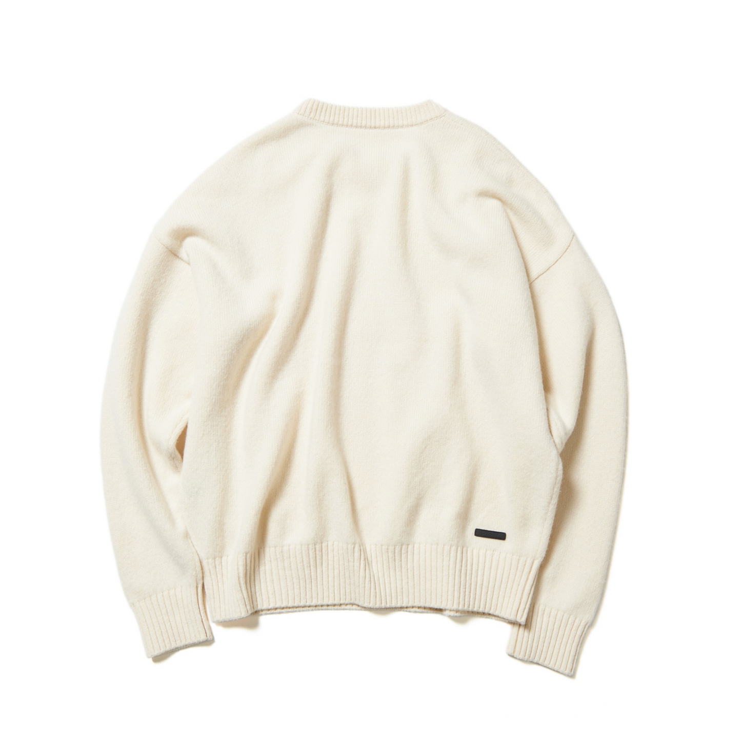 SOPHNET.- Wool Cashmere Oversized Crewneck Knit