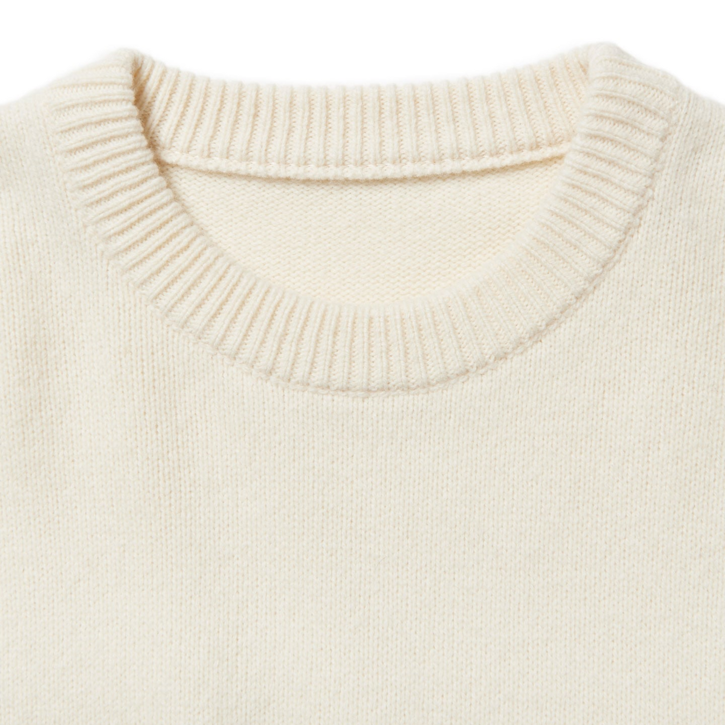 SOPHNET.- Wool Cashmere Oversized Crewneck Knit