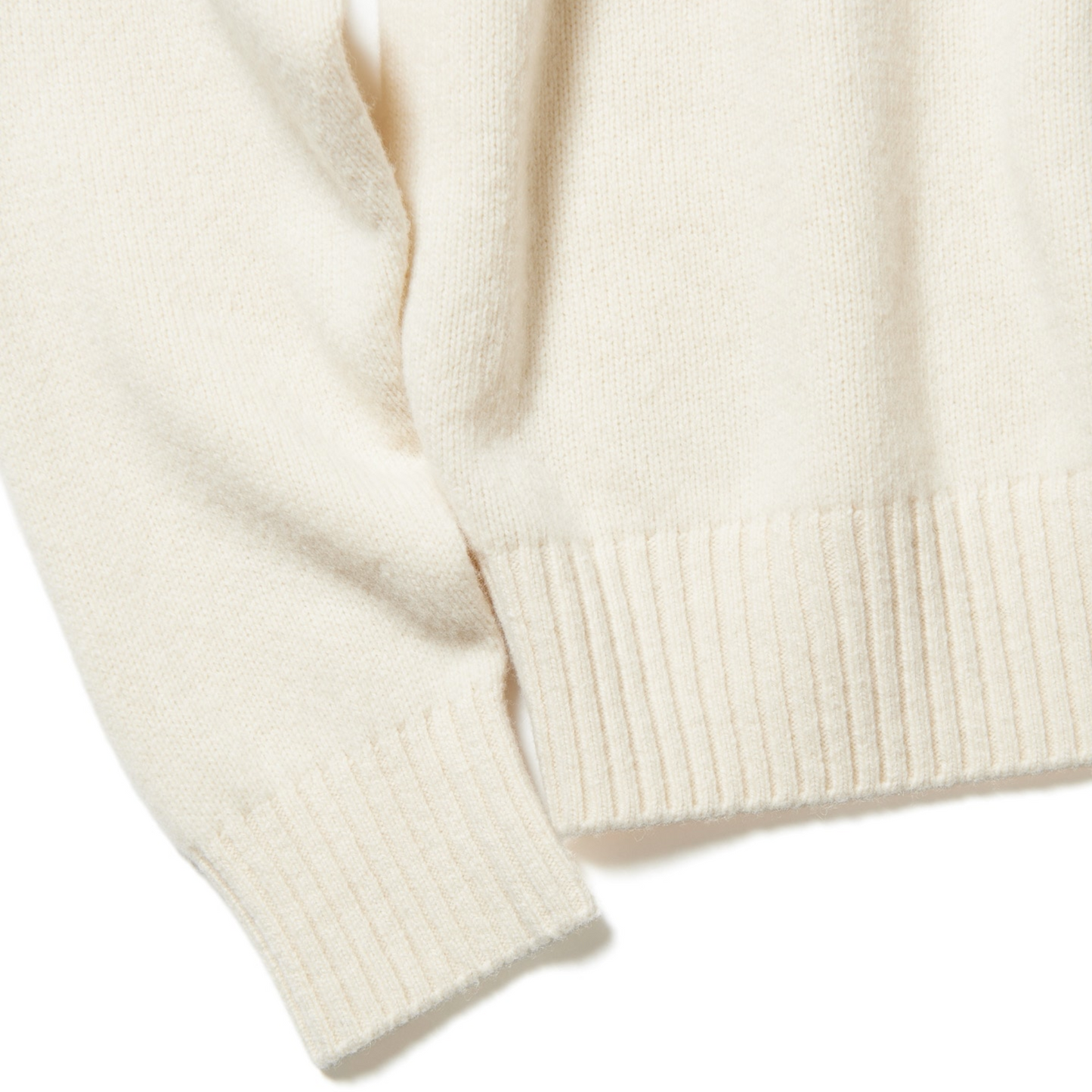 SOPHNET.- Wool Cashmere Oversized Crewneck Knit