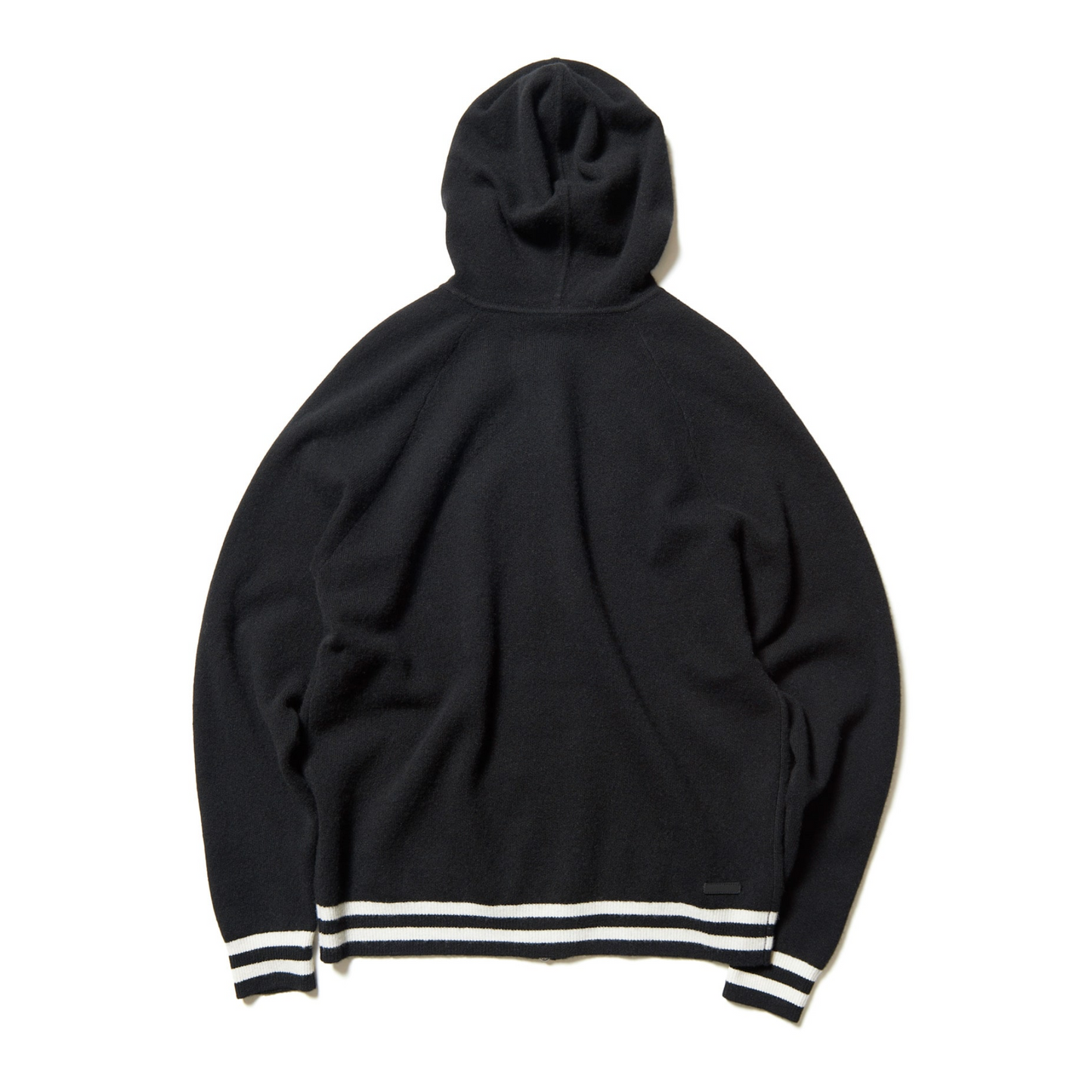 SOPHNET.- Wool Fleece Zip Up Hoodie