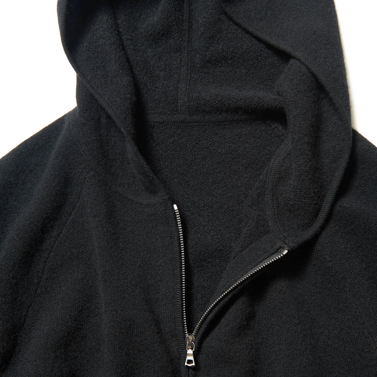 SOPHNET.- Wool Fleece Zip Up Hoodie