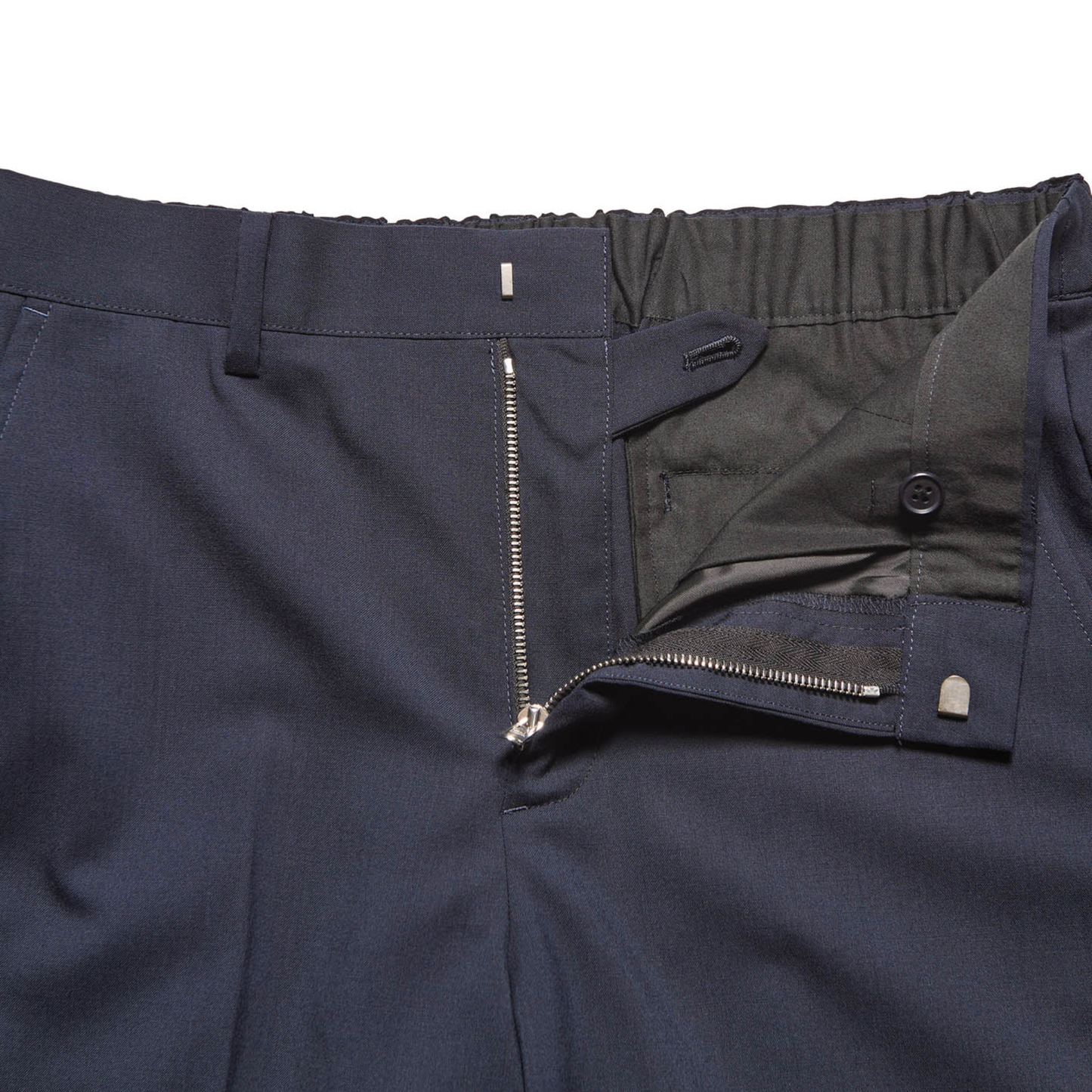 SOPHNET. - Wool Tropical Shirring Slim-Fit Slacks
