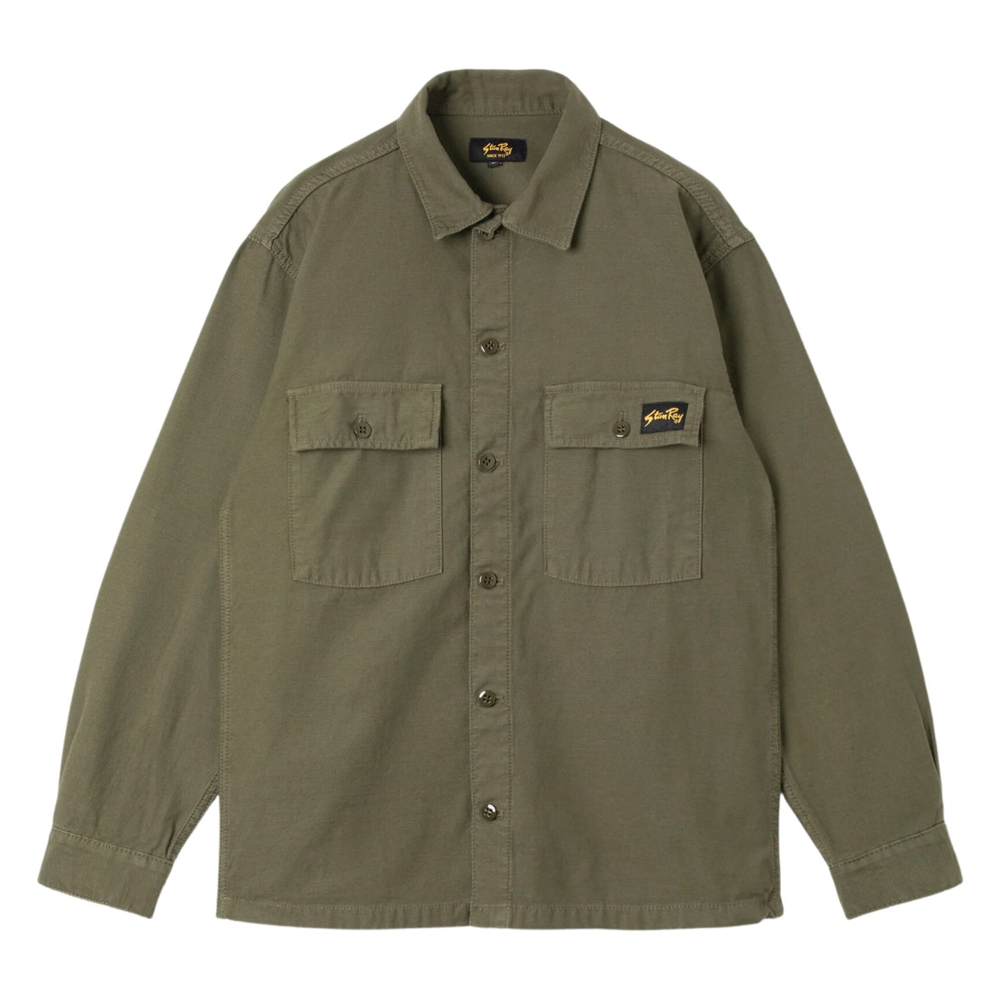 STAN RAY - Cpo Shirt Olive Sateen