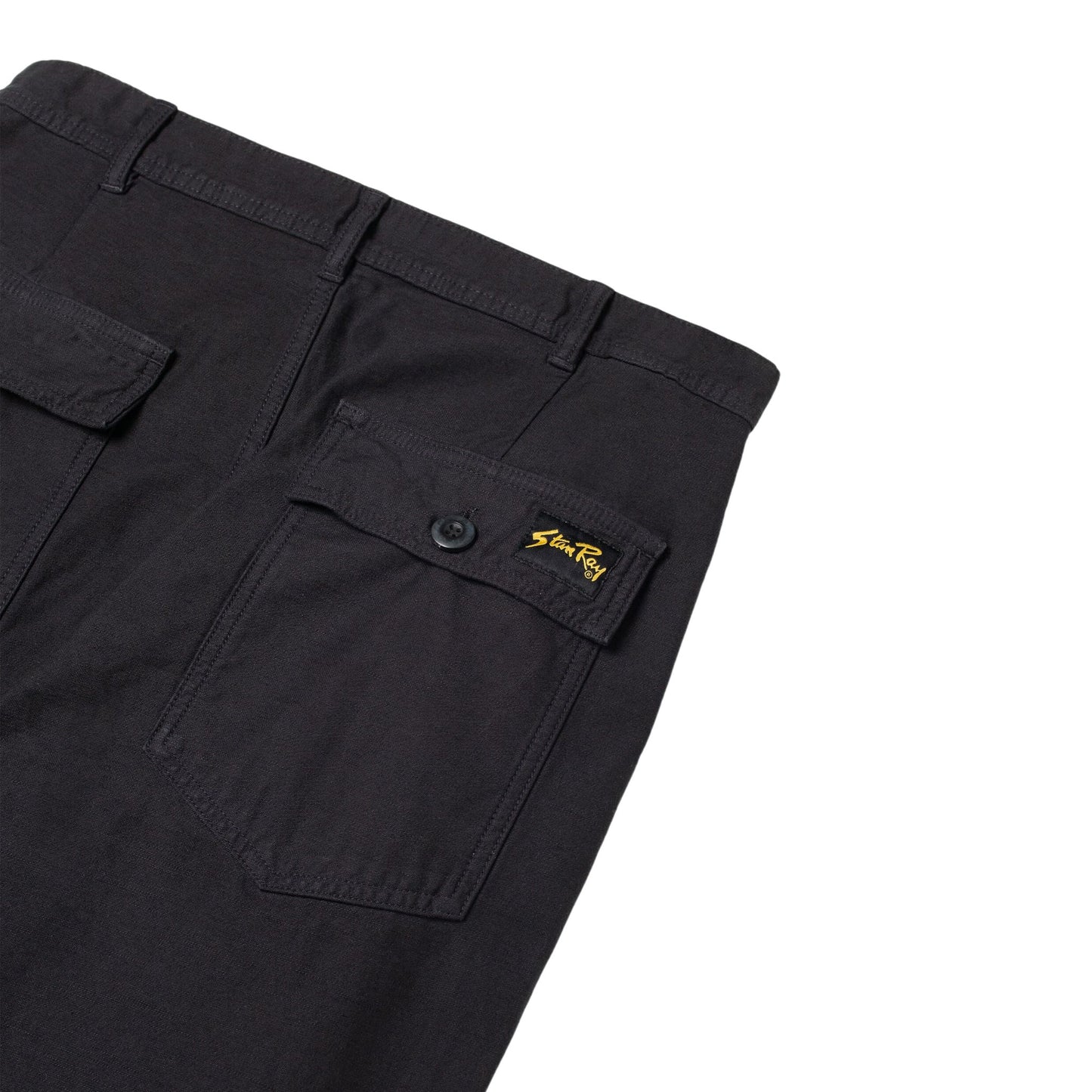 STAN RAY -  Fat Pant Black Sateen