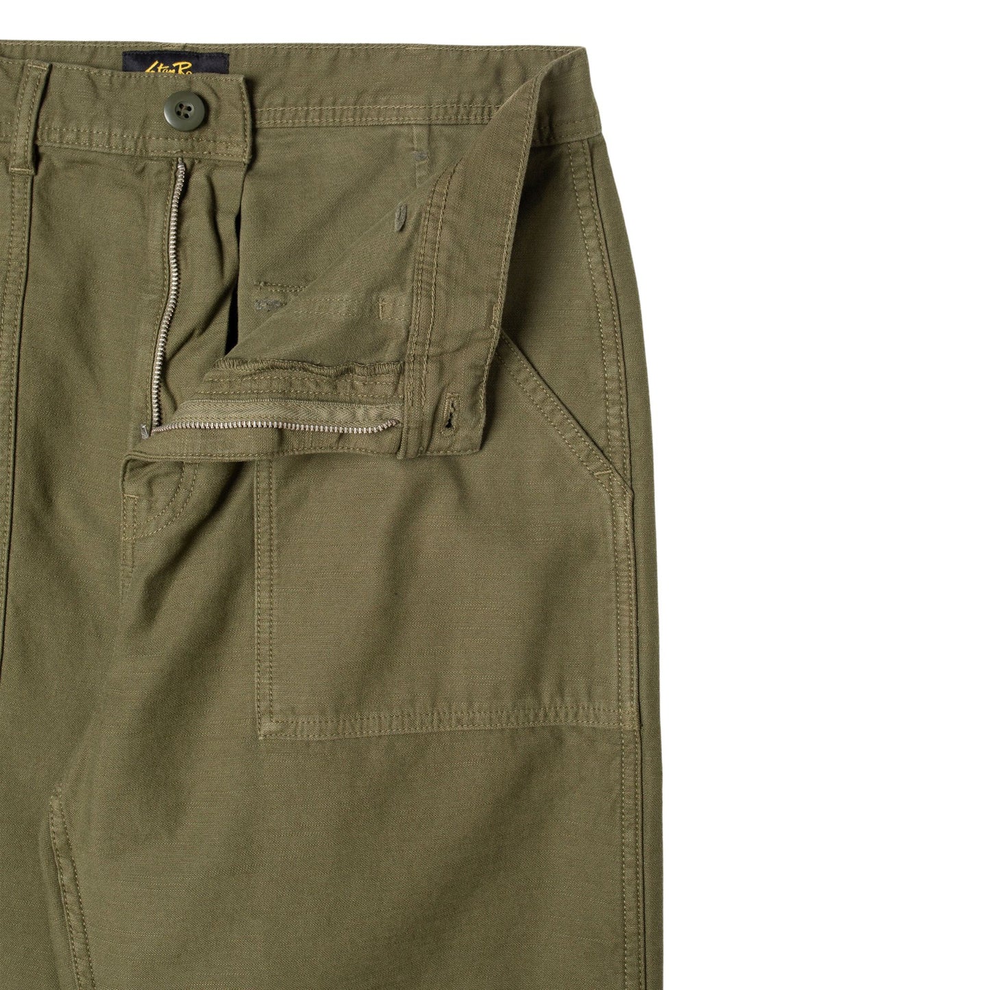 STAN RAY -  Fat Pant Olive Sateen