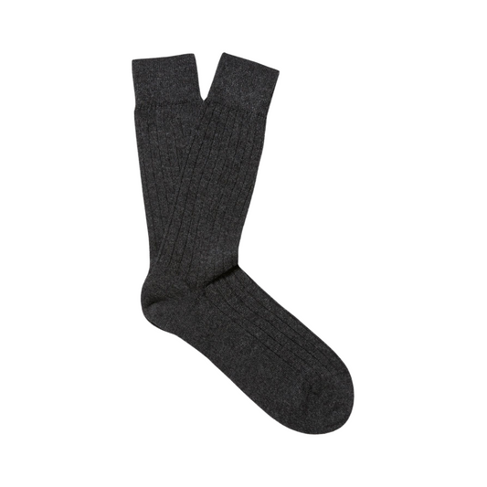 SUNSPEL - Cashmere Rib Lounge Sock