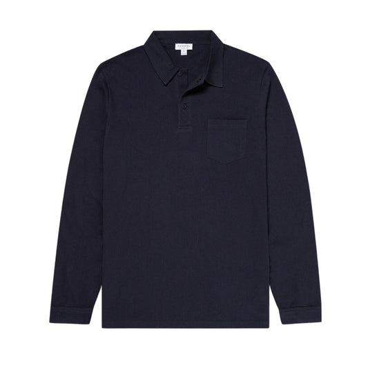 SUNSPEL - Long Sleeve Riviera Polo Shirt