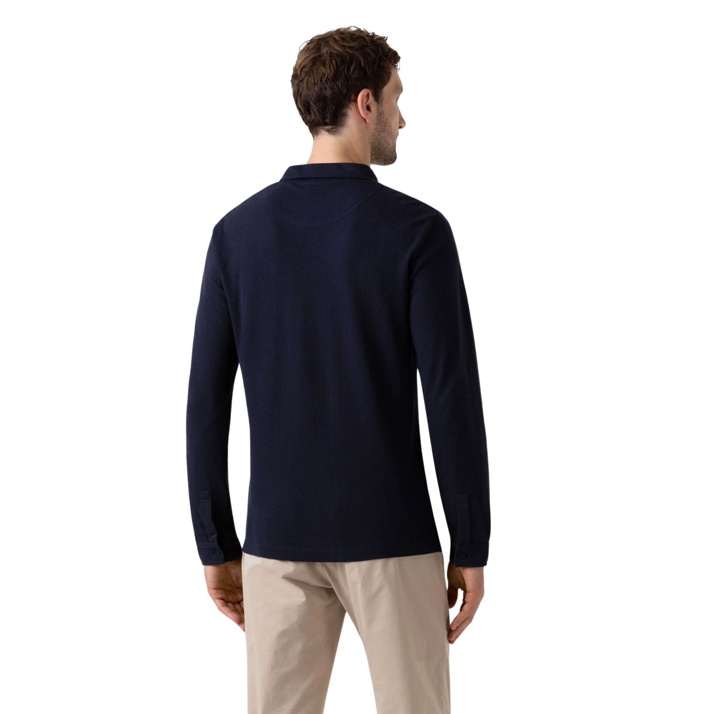 SUNSPEL - Long Sleeve Riviera Polo Shirt