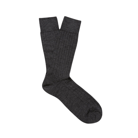 SUNSPEL - Merino Wool Ribbed Socks