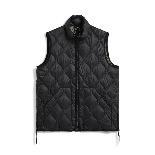 TAION - Military Hi-Neck W-Zip Down Vest