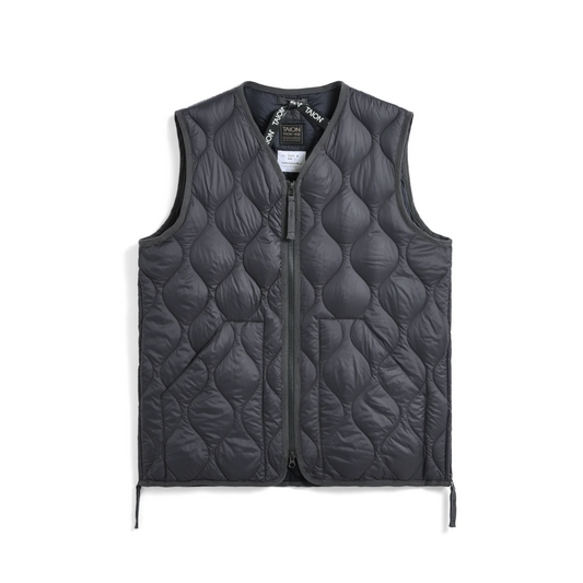 TAION - Military V-Neck W-Zip Down Vest
