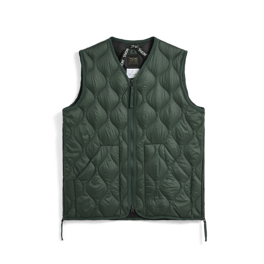 TAION - Military V-Neck W-Zip Down Vest