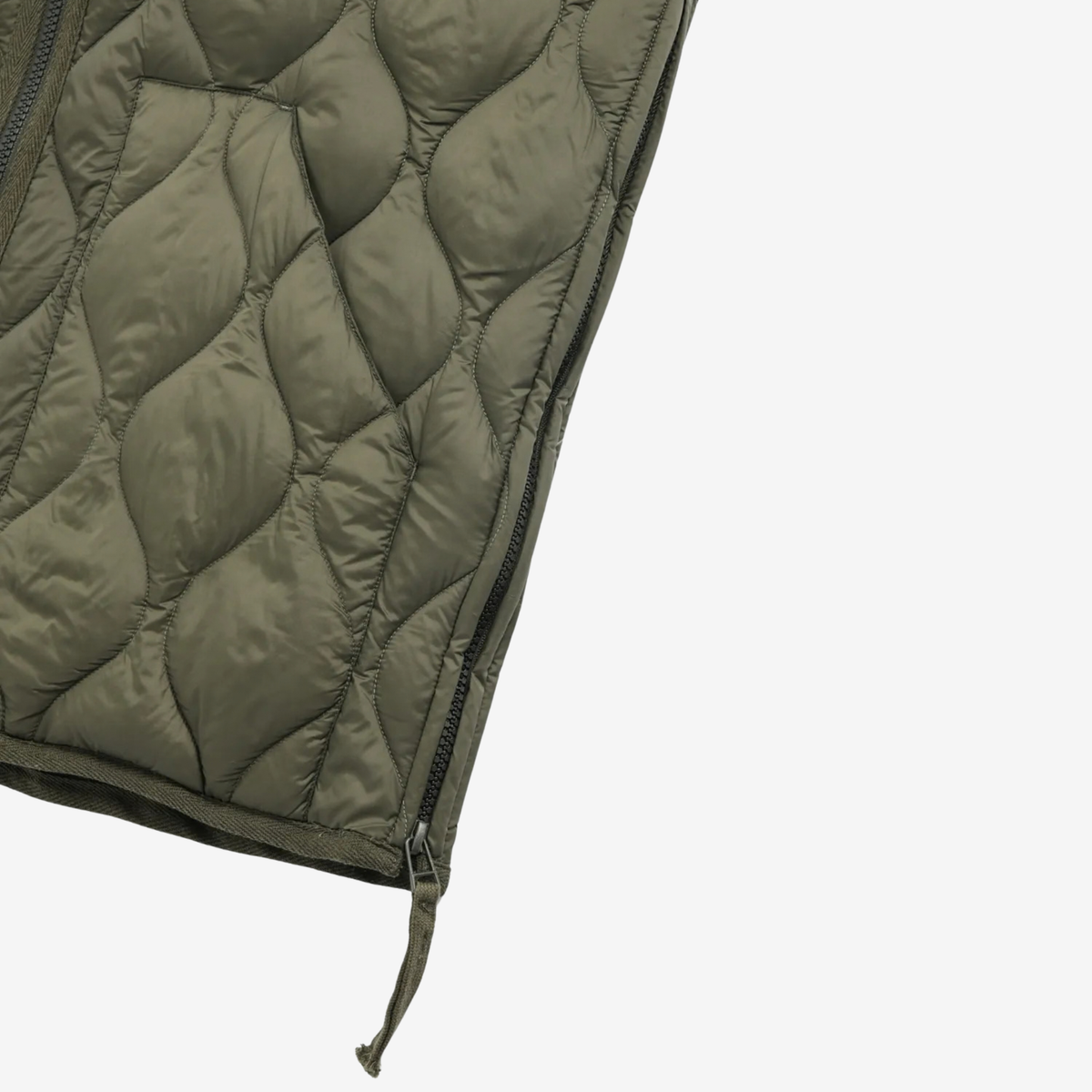 TAION - Military V Neck W-Zip Down Vest (Soft Shell)