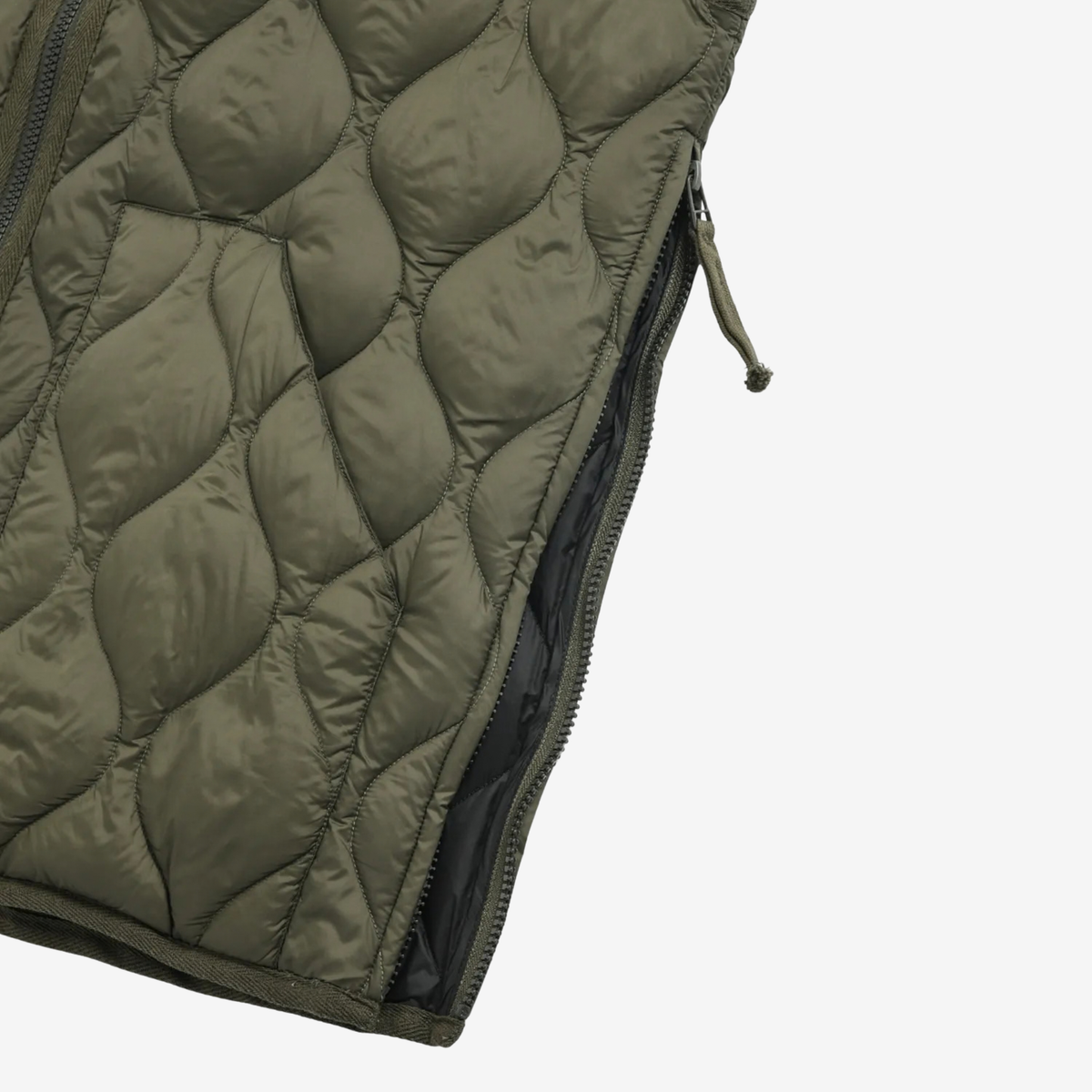 TAION - Military V Neck W-Zip Down Vest (Soft Shell)