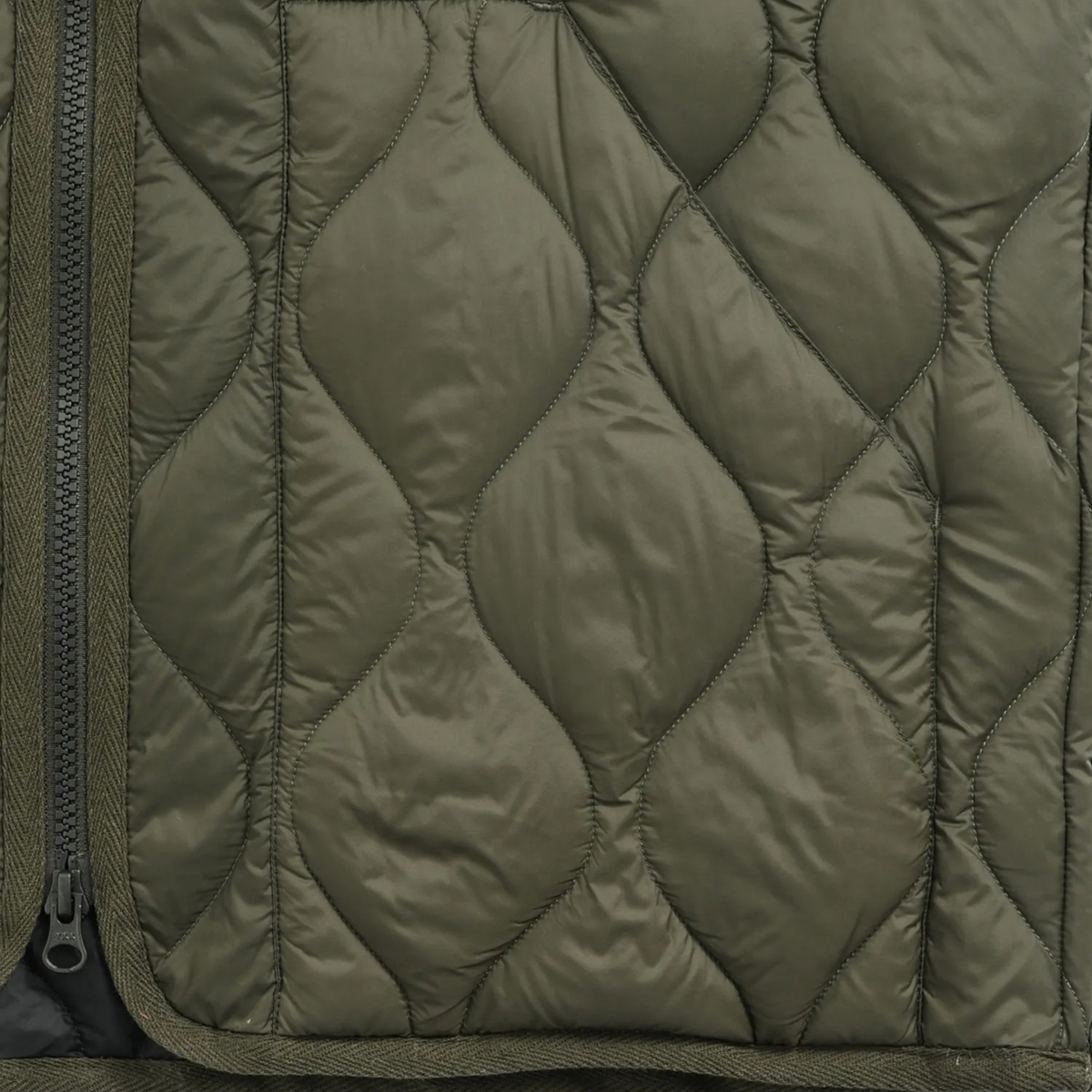 TAION - Military V Neck W-Zip Down Vest (Soft Shell)
